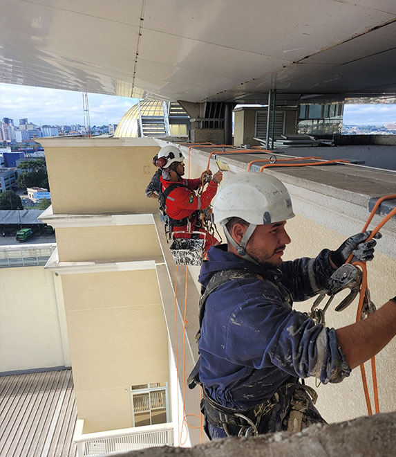 Pintura Industrial em Altura
