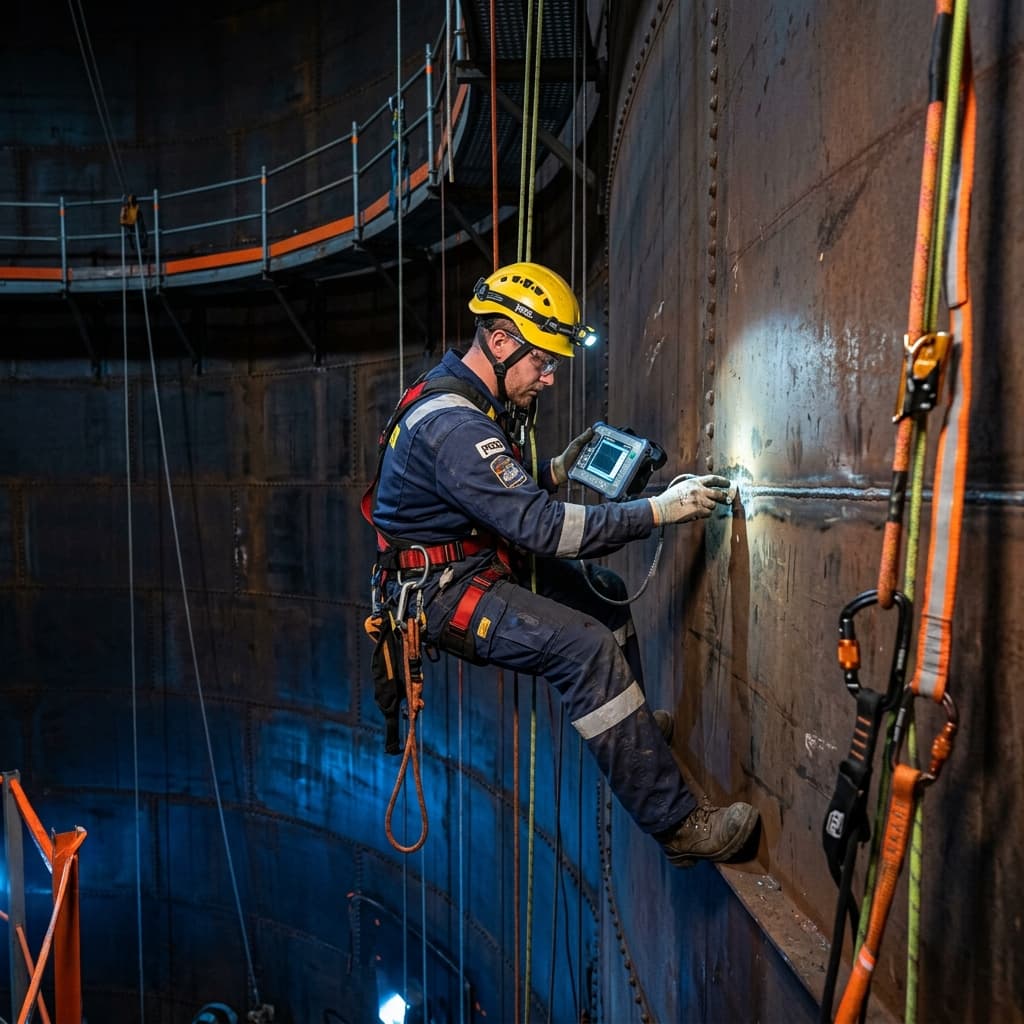 Manutenção de Tanques Industriais