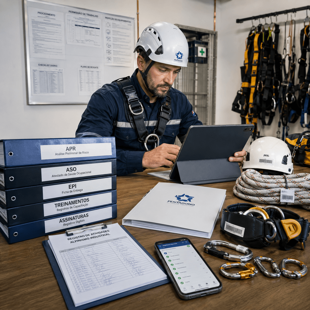 Registro de Atividades de Alpinismo